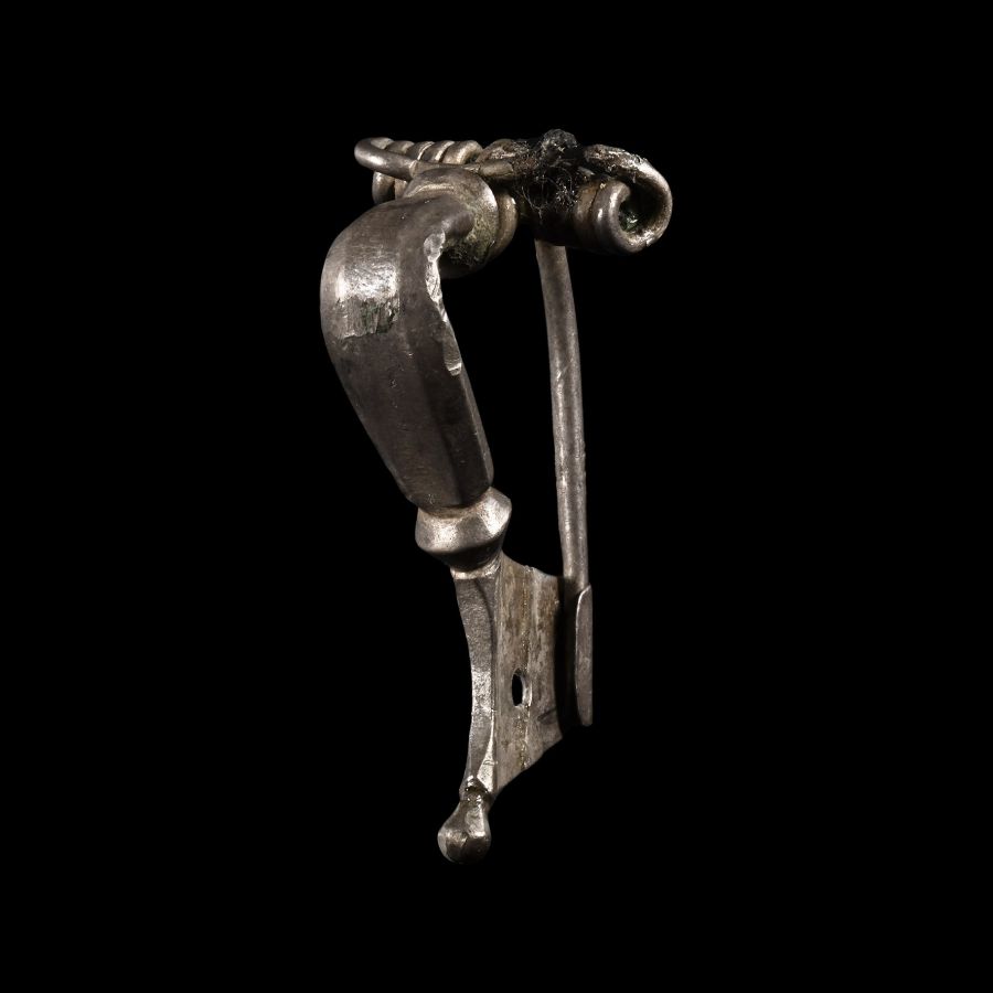 Roman Silver Knee Brooch