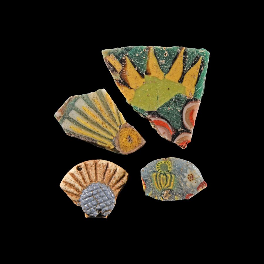 Egyptian Glass Fragment Collection