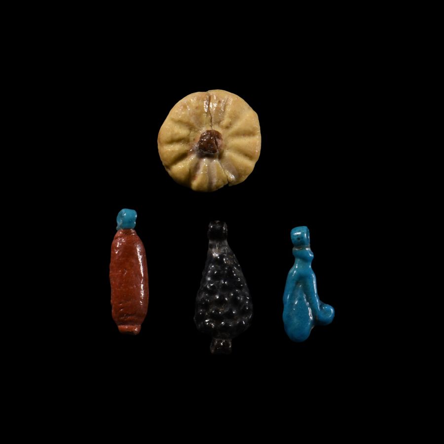 Egyptian Faience Amulet Collection