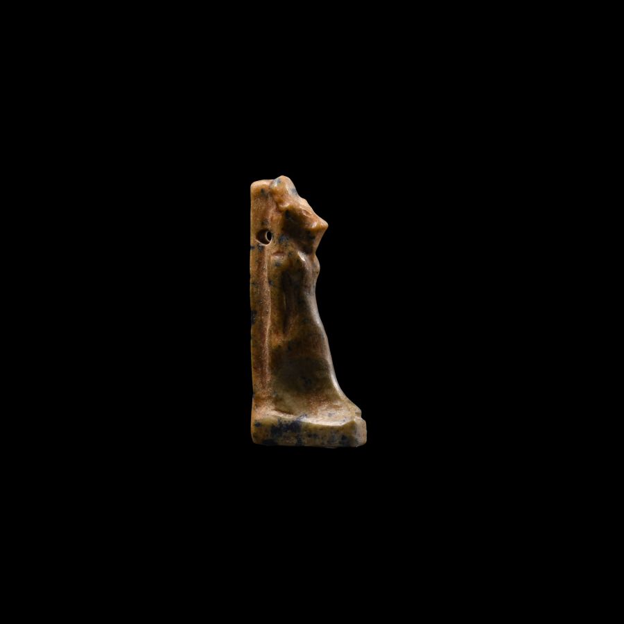 Egyptian Hardstone Sekhmet Amulet