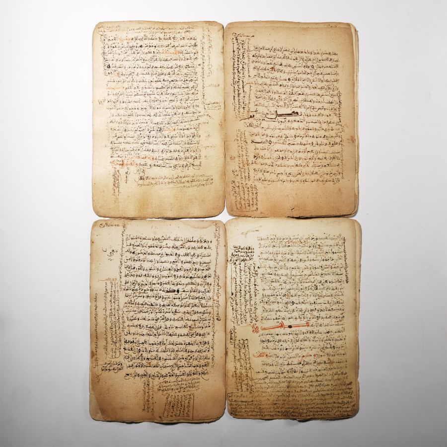 Western Asiatic Religious Manuscript Page Group