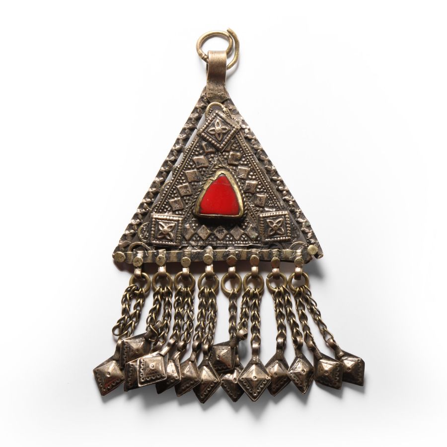 Bedouin Silver-Coloured Metal Pendant
