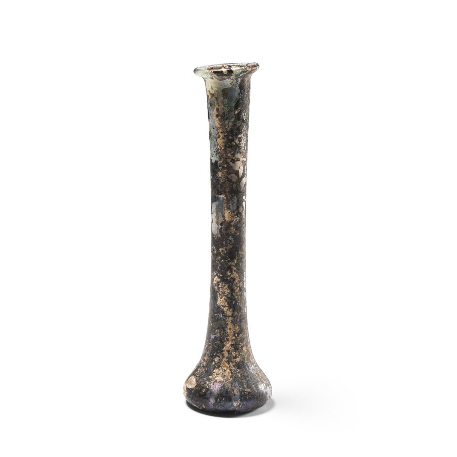 Roman Glass Candlestick Unguentarium