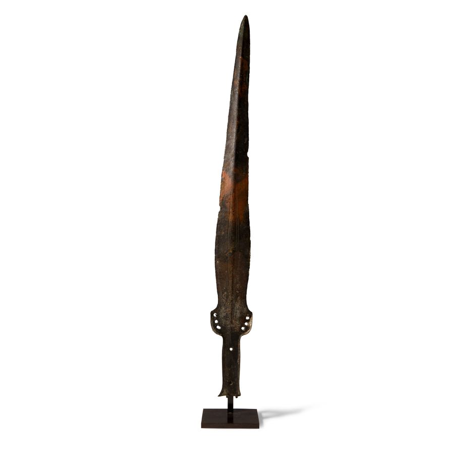Bronze Age 'Axel Guttman' European Bronze Rapier with Spirals