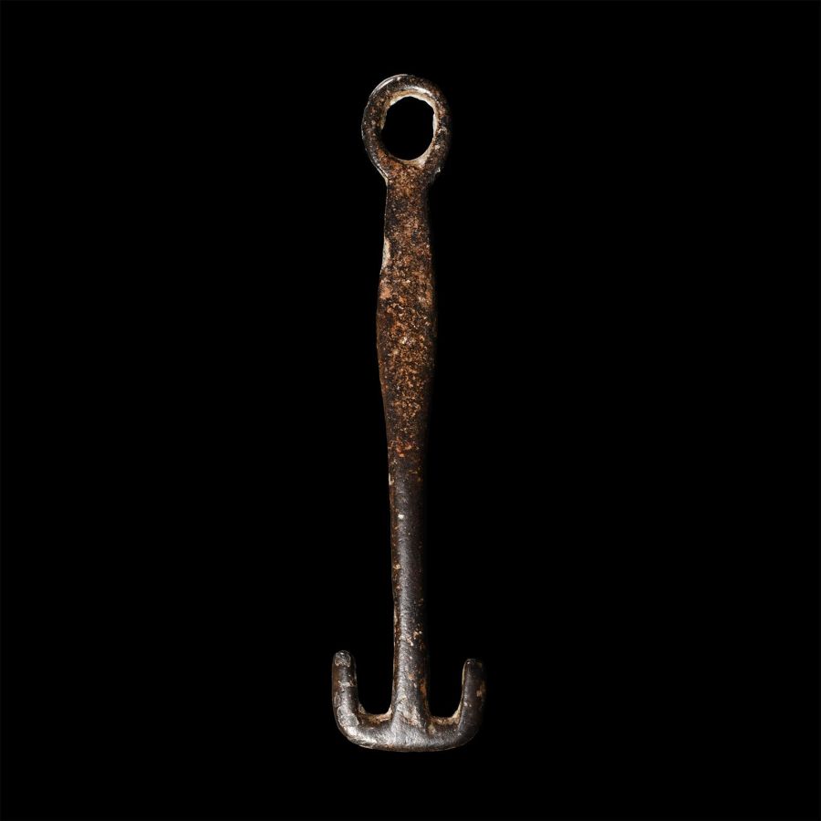 Anglo-Saxon Bronze Girdle Hanger