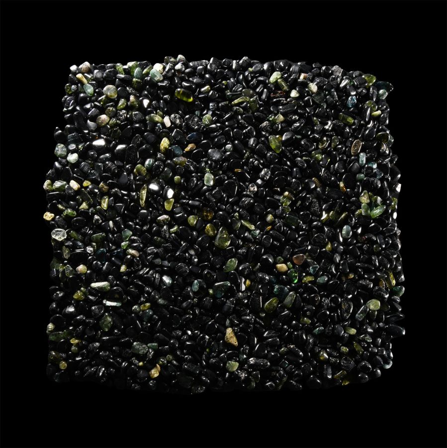 Natural History - Large Quantity of Polished Green Tourmaline Specimens