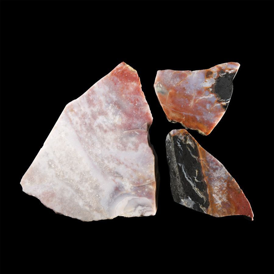 Natural History - Large Cut Agate Specimen Group [3]