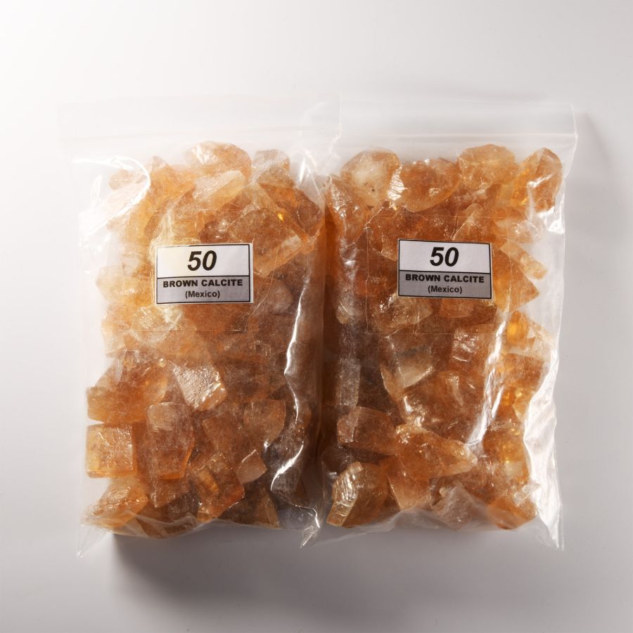 Natural History - Brown Calcite Specimen Group [100]