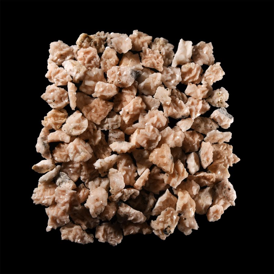 Natural History - Pink Dolomite Crystal Specimen Group [100]