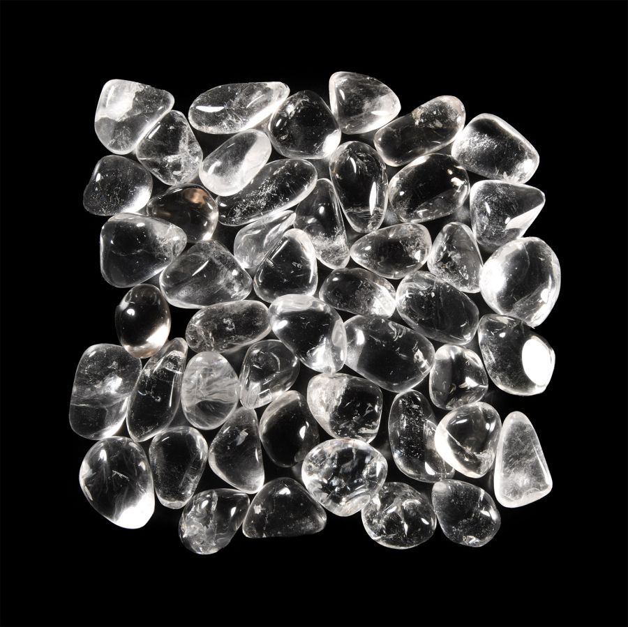 Natural History - Medium Sized Polished Rock Crystal Specimen Group [47]