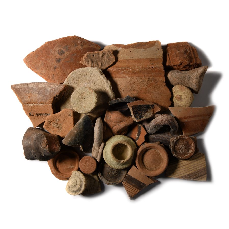 Egyptian and Greek Pottery Sherd Collection
