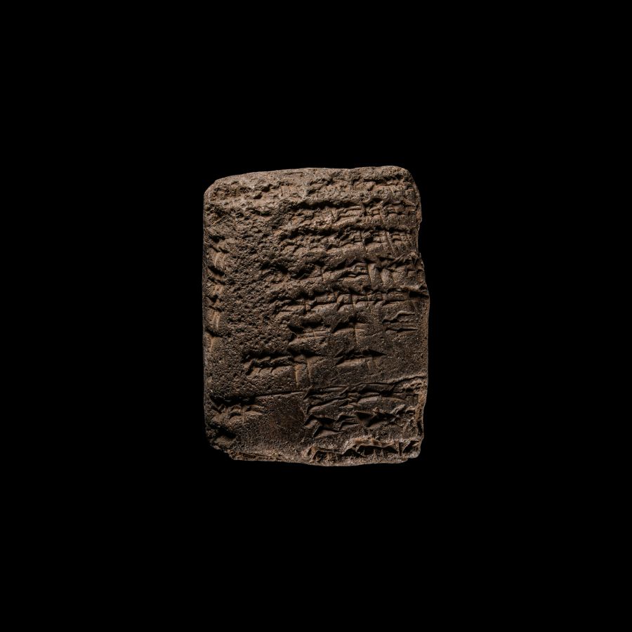Babylonian Cuneiform Clay Tablet