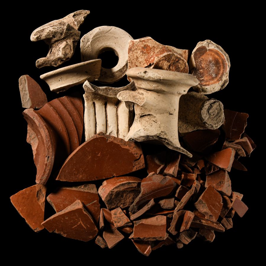 Roman 'Vechten Fort' Terracotta Sherd Collection