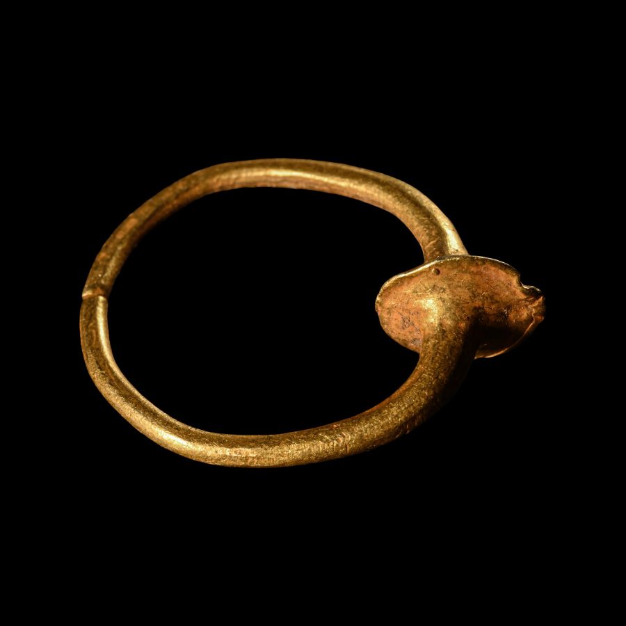 Bronze Age Gold Earring