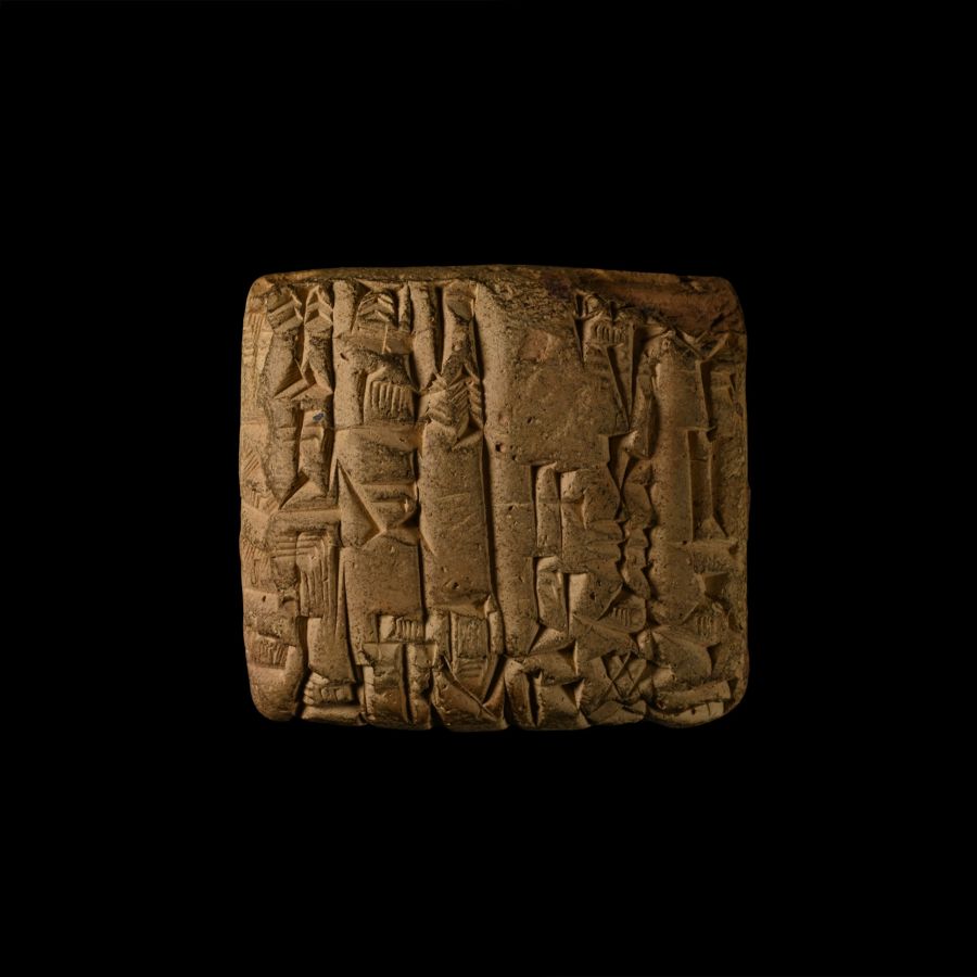 Old Babylonian Cuneiform Tablet