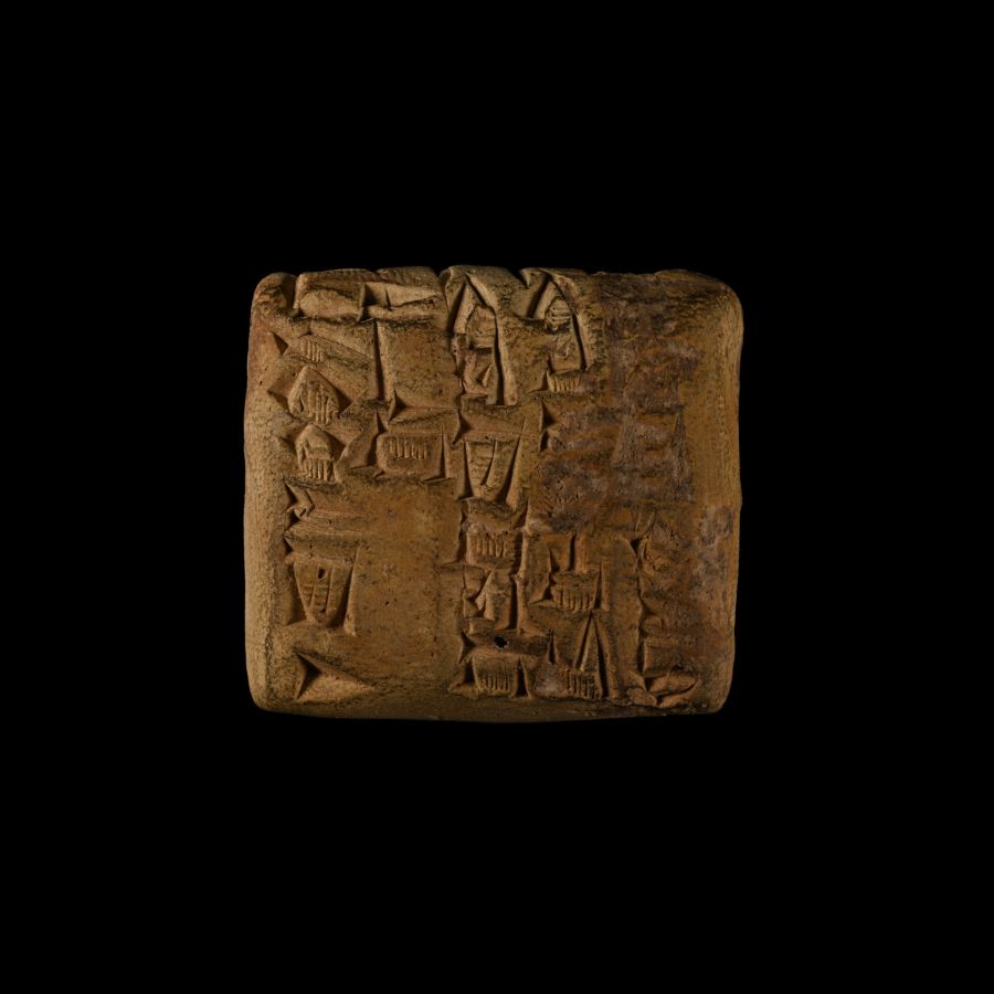 Old Babylonian Cuneiform Tablet