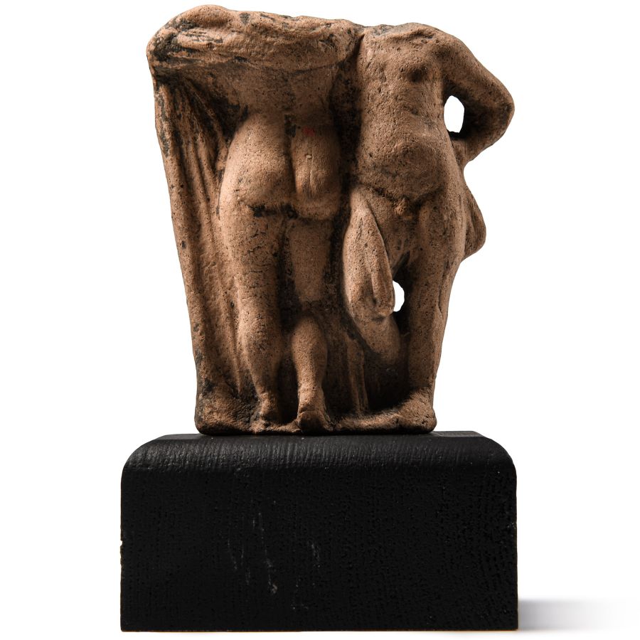 Greek Terracotta Figural Plaque