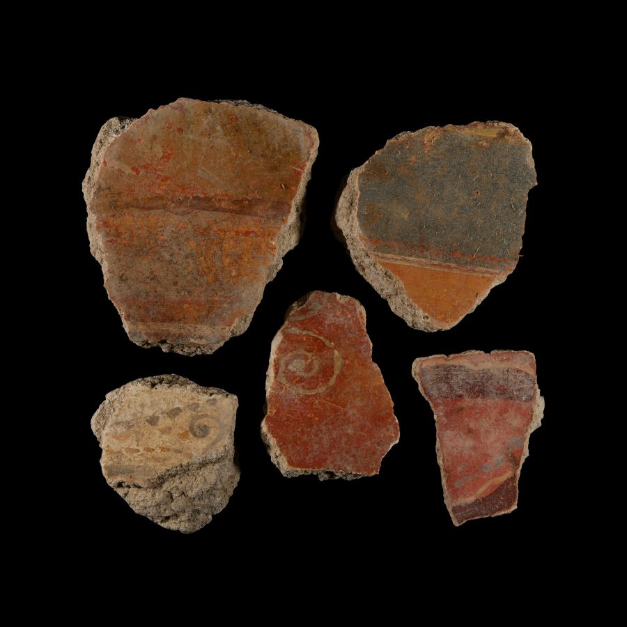 Roman Fresco Painted Wall Plaster Collection