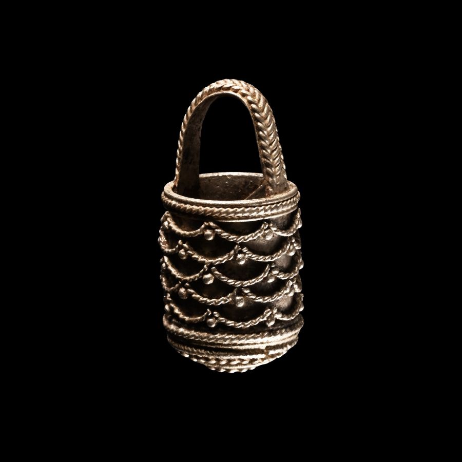 Pre Viking Silver Aroma Bucket Pendant