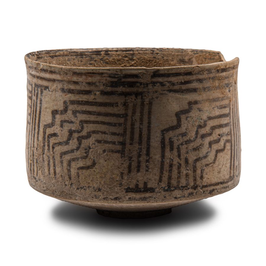Indus Valley Painted Terracotta Vessel