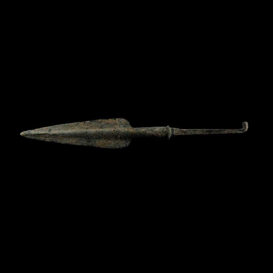 Western Asiatic Tanged Bronze Spearhead