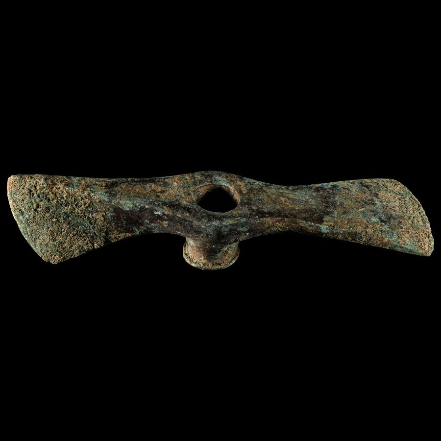 Large Luristan Socketted Adze-Axehead