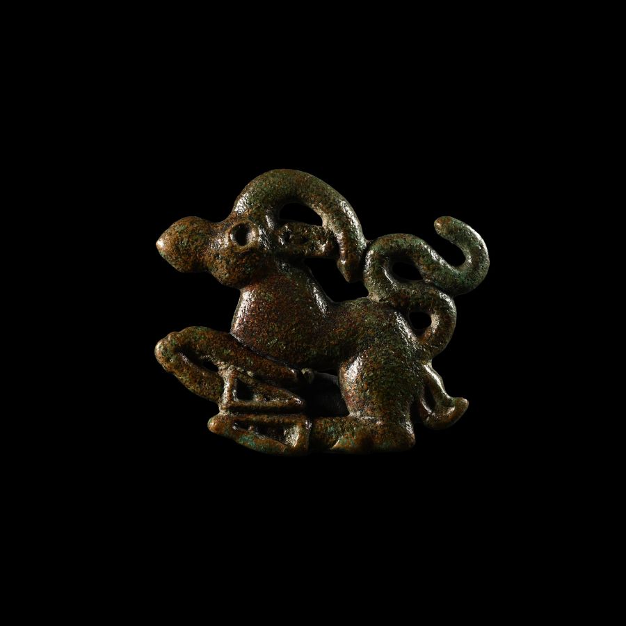 Scythian Bronze Antelope Mount