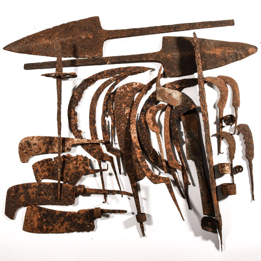 Medieval Iron Artefact Group