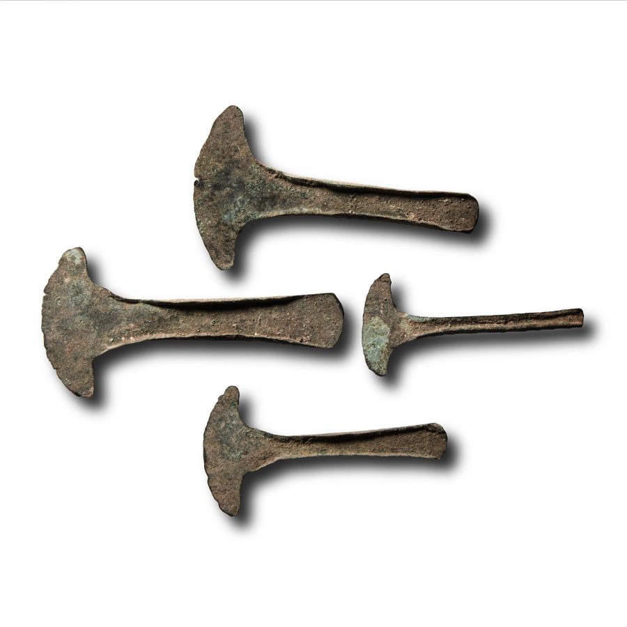 Bronze Age Miniature Graduated Votive Palstave Axehead Collection