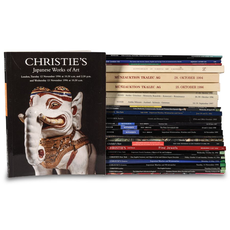 Archaeological Books - Jewellery, Watches, Clocks, Instruments, Coins, General Auction Catalogue Collection [31]