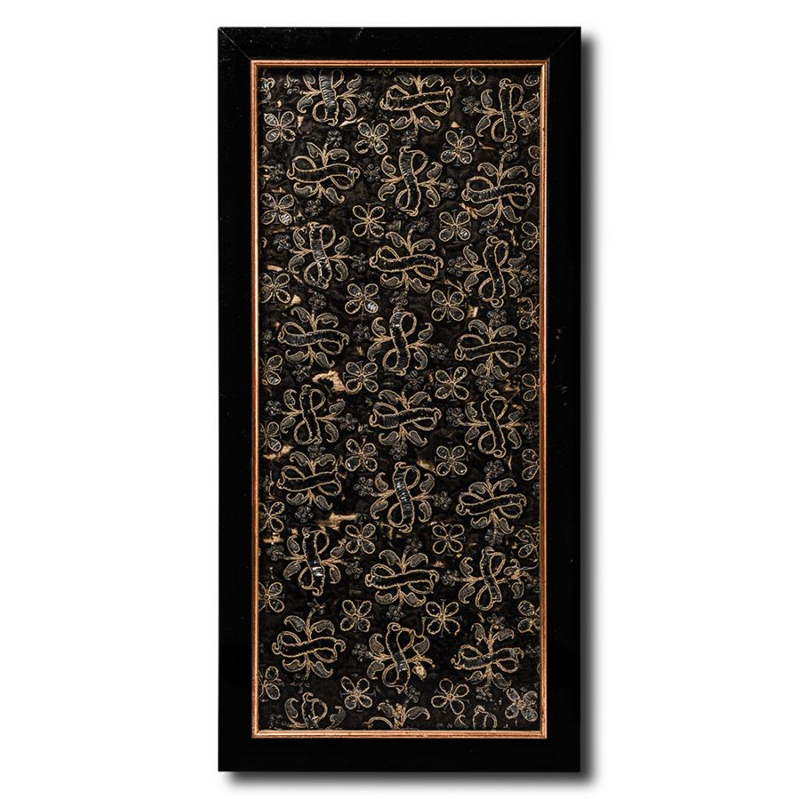 Renaissance Gold and Silver Embroidery Panel