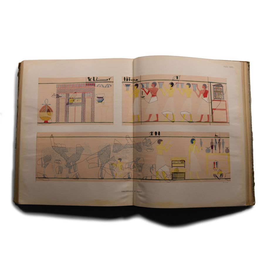 Archaeological Books - Naville, E., The XIth Dynasty Temple at Deir El-Bahari (Egypt)