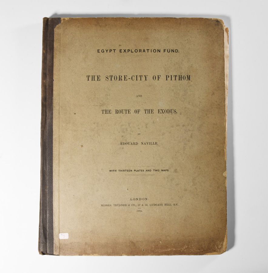 Archaeological Books - Naville, E., The Store-City of Pithom (Egypt)