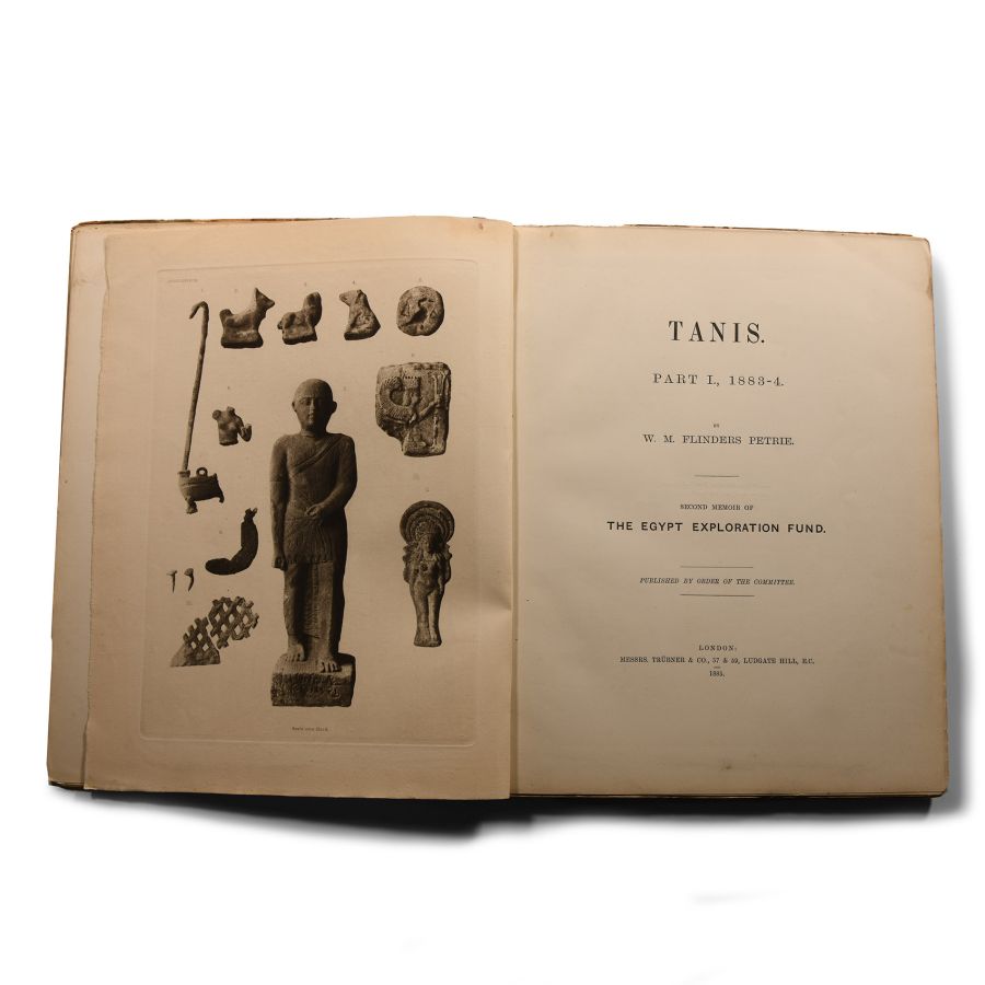 Archaeological Books - Flinders Petrie, W.M. Tanis (Egypt), Part I
