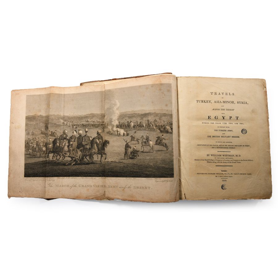Archaeological Books - Wittman, W. - Travels in Turkey, Asia-Minor, Syria and Across the Desert into Egypt