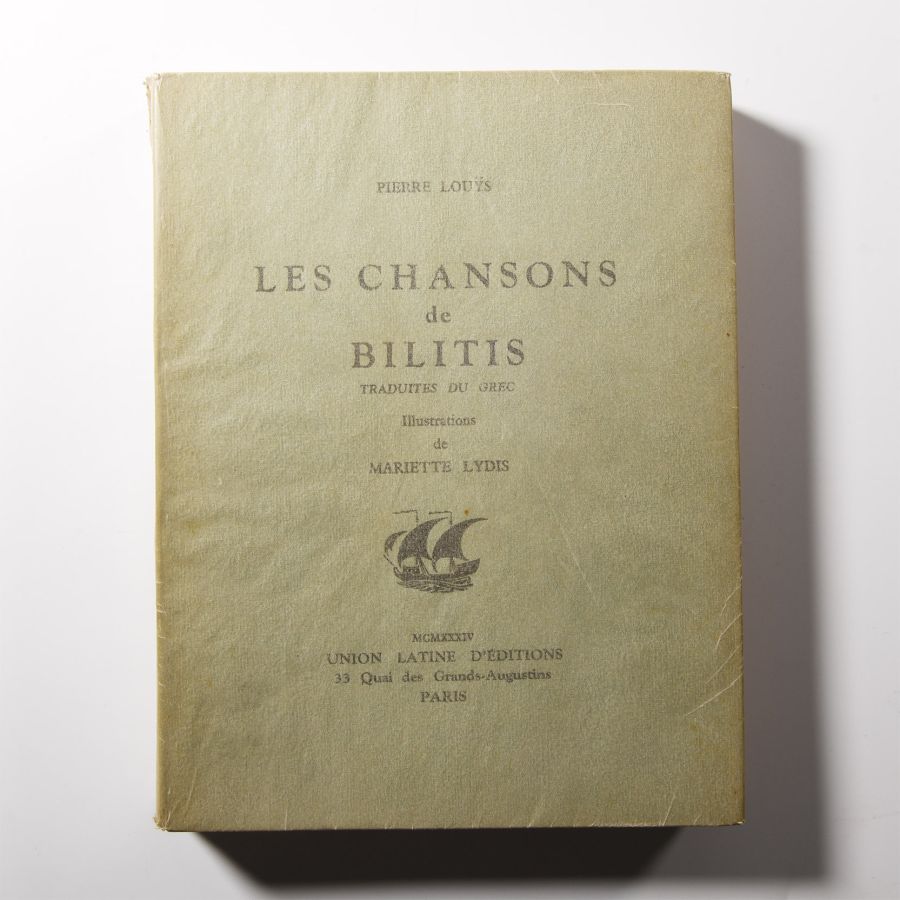 Archaeological Books - Pierre Louys - Les Chansons de Bilitis