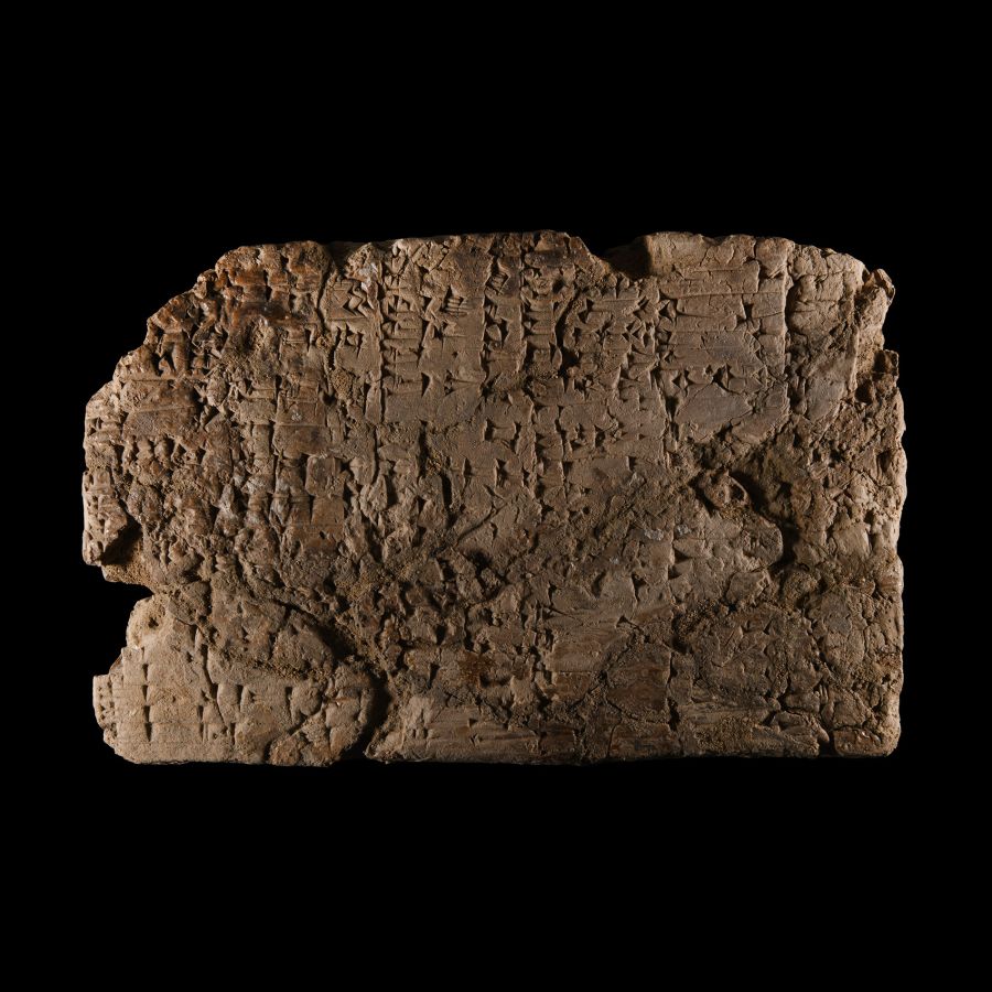 Very Large Old Babylonian Lexical Cuneiform Tablet