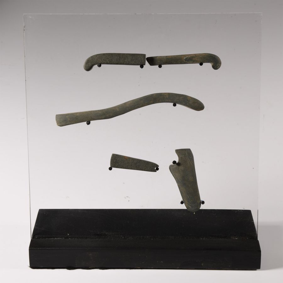 Egyptian Mummy Schist Eye Inlay Collection