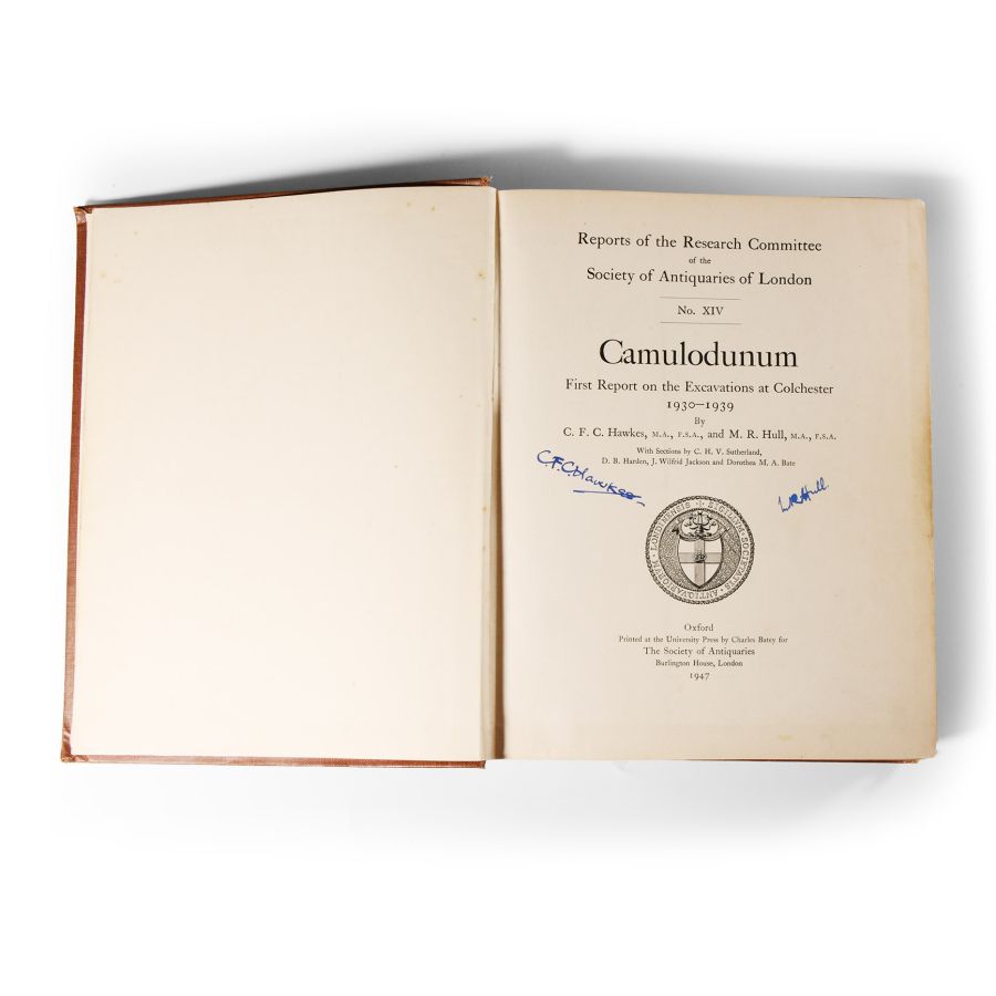 Archaeological Books - Hawkes & Hull - Camulodunum Report