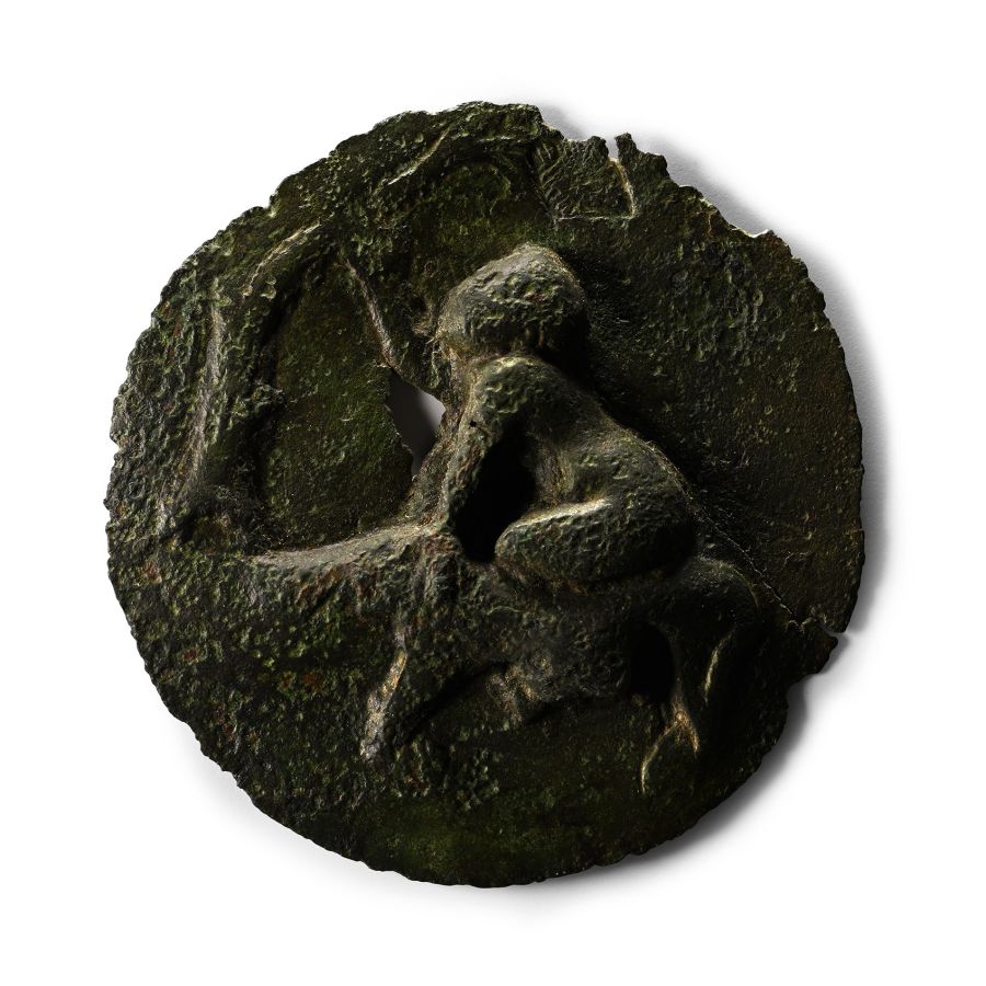 Roman 'The Wakefield' Bronze Founding of Rome Commemorative Military Phalera