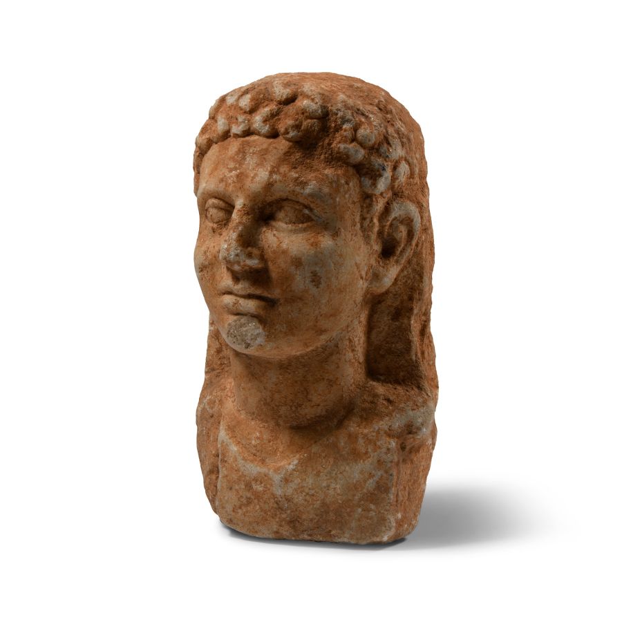 Roman Marble Bust of a Kouros