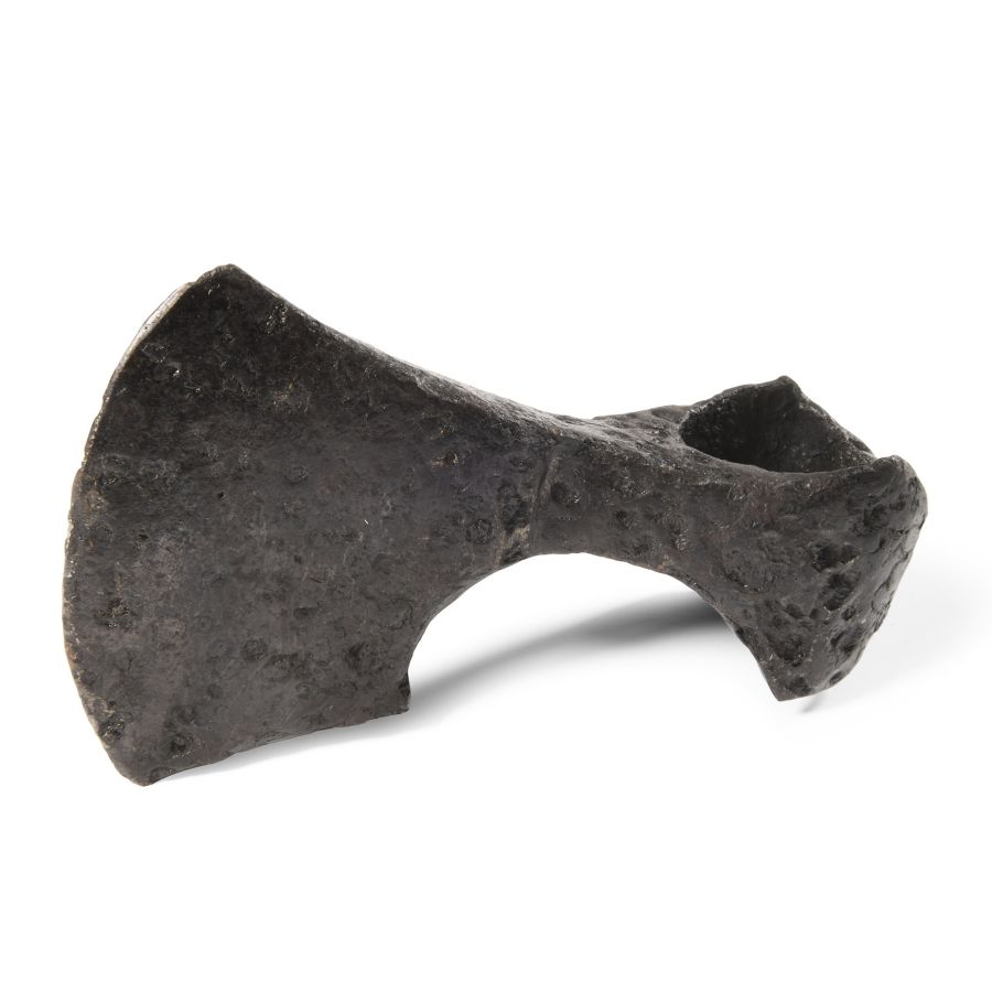 Viking Age Iron Bearded Axehead