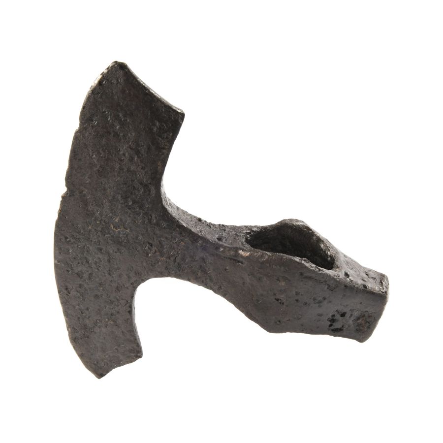 Viking Age Baltic Iron Wide-Bladed Axehead