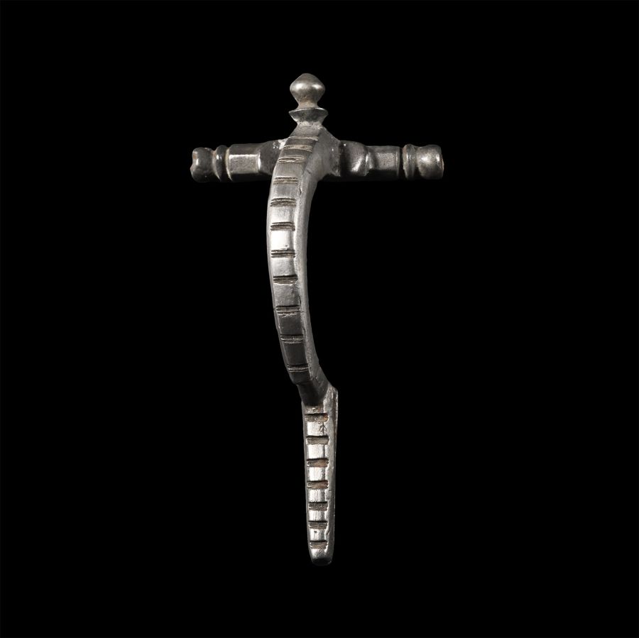Roman Silver Crossbow Brooch