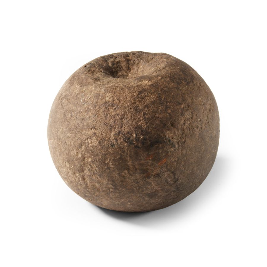 Stone Age Dimpled Hammer Stone