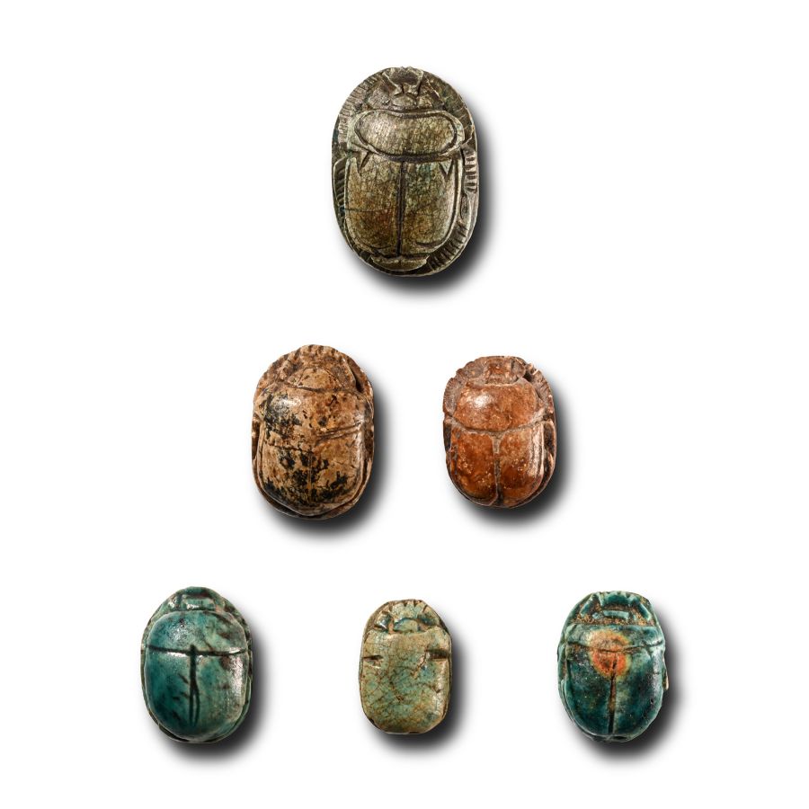 Egyptian Steatite and Other Scarab Collection