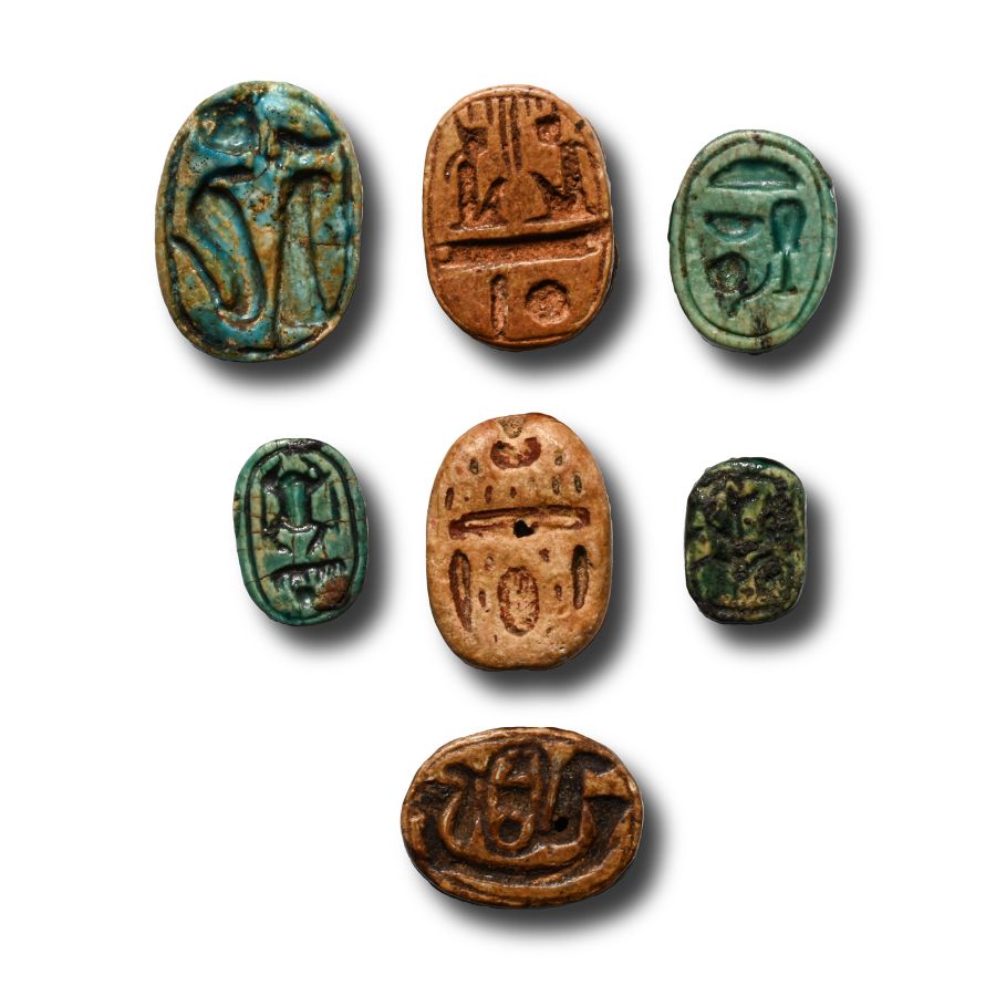 Egyptian Steatite and Other Scarab Collection