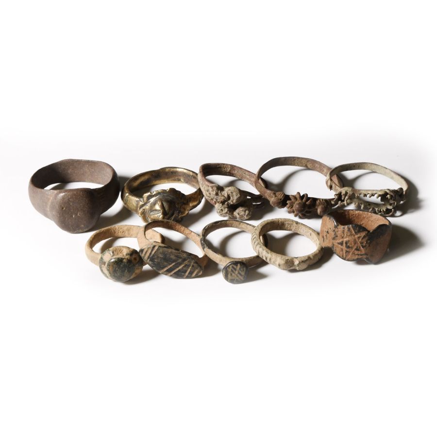 Medieval and Later Bronze Ring Group