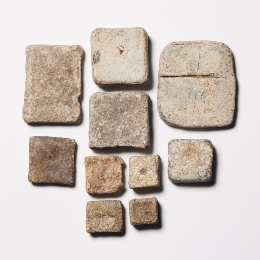 Roman Lead Weight Group