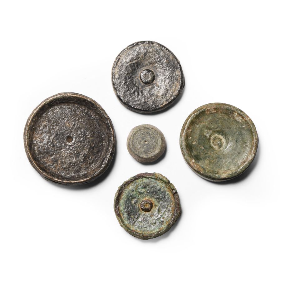 Byzantine Bronze Trade Weight Collection